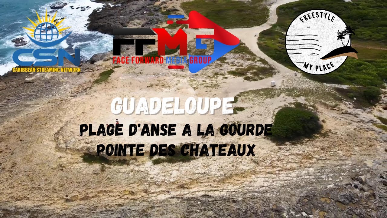 "Short Drone Tour of Guadeloupe: Pointe des Châteaux & Plage d'Anse à la Gourde